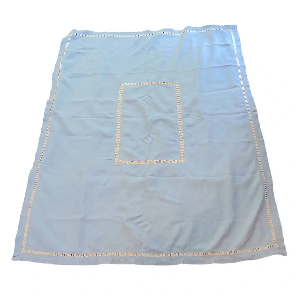 Vintage linen tablecloth 50x60